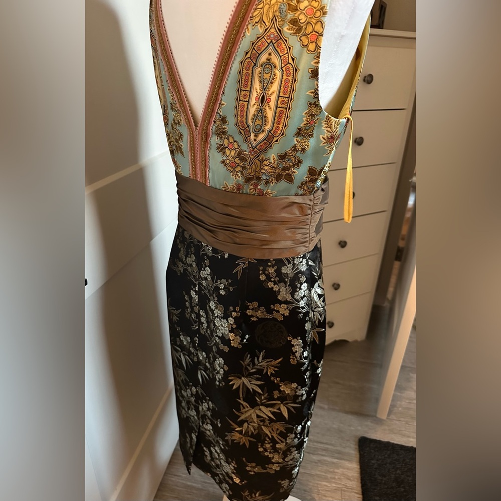 Phoebe couture satin dress